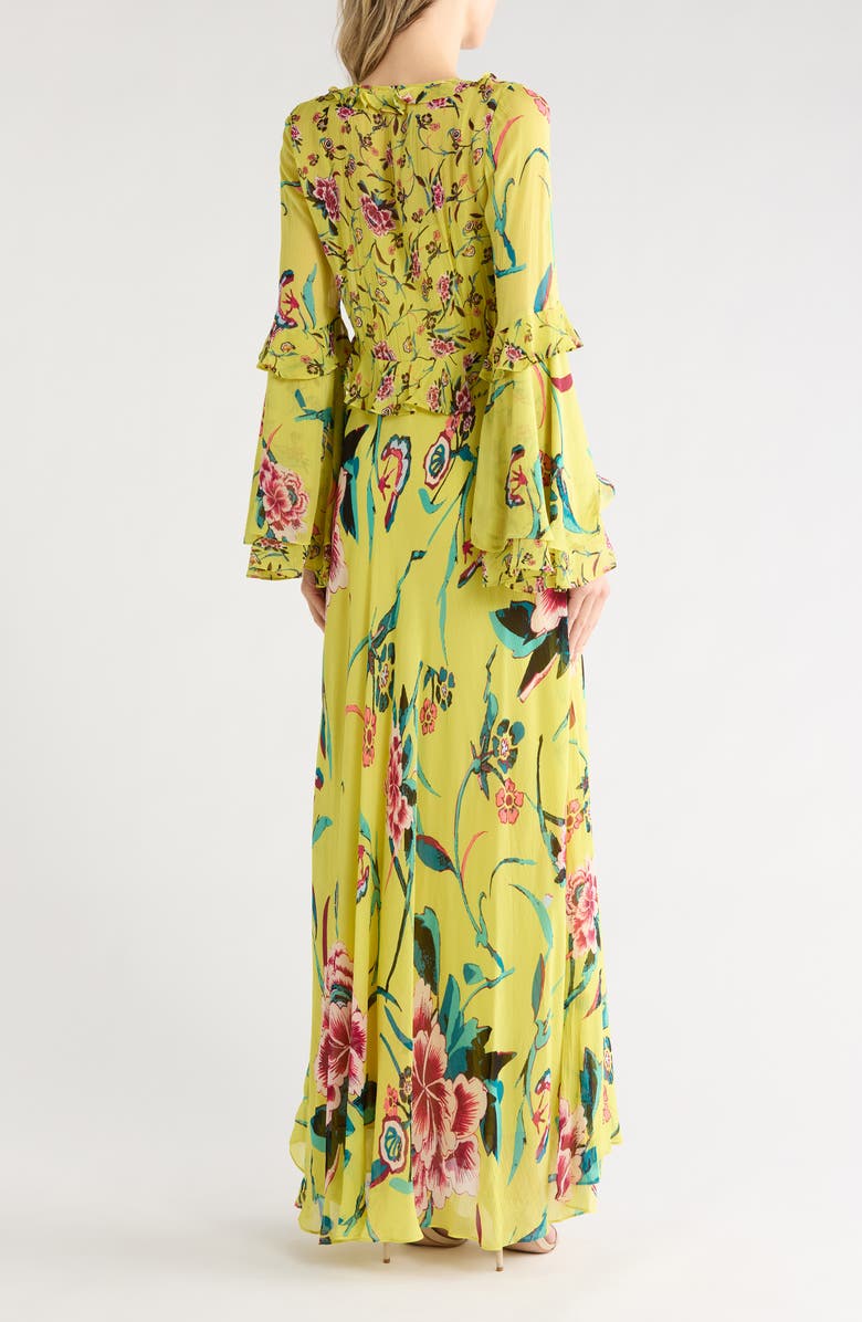 DVF Quinn Dress, Alternate, color, Dancing Rose Scale Mix