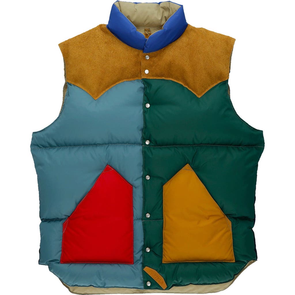 Fortela Down Rocky Mountain Featherbed X Vest In Animal Print