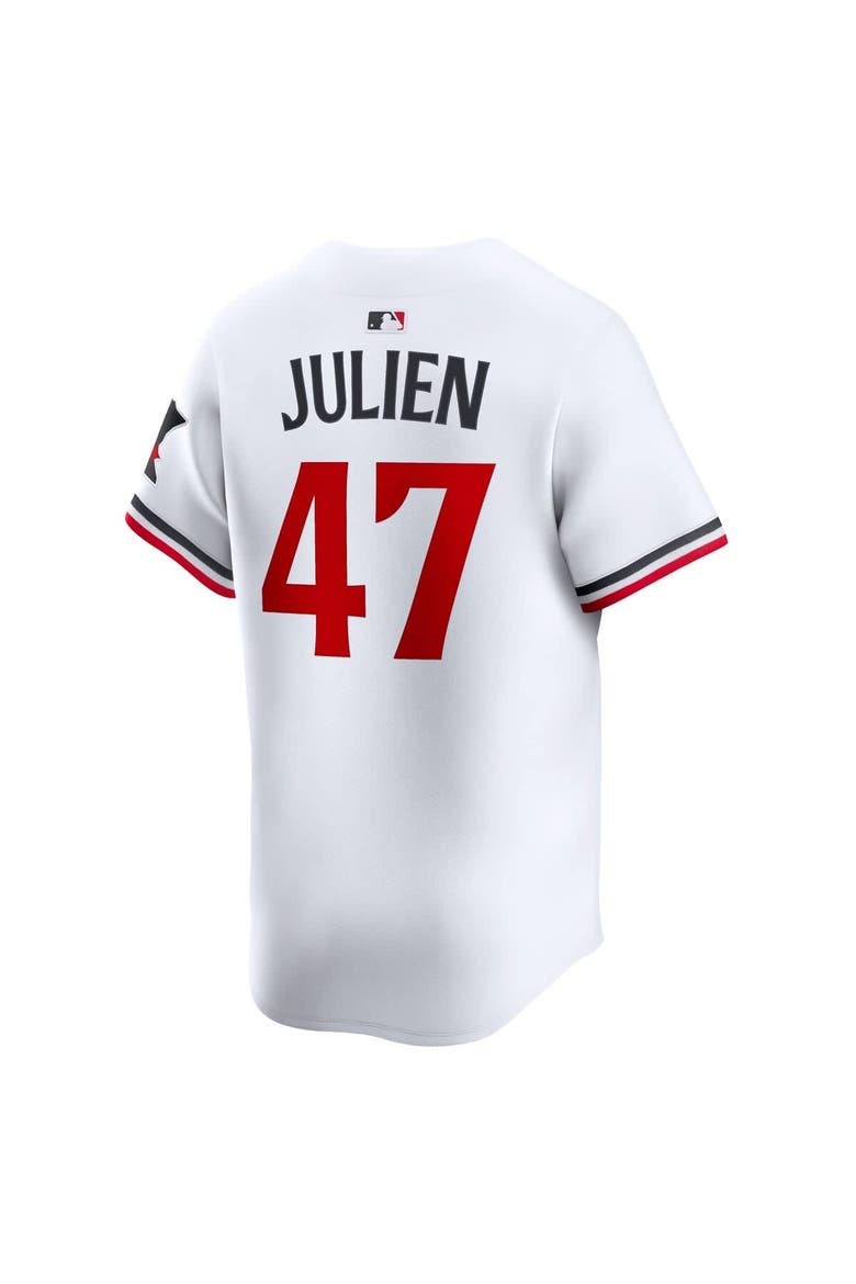 Men's Nike Edouard Julien White Minnesota Twins Home Limited Player Jersey, Alternate, color, White