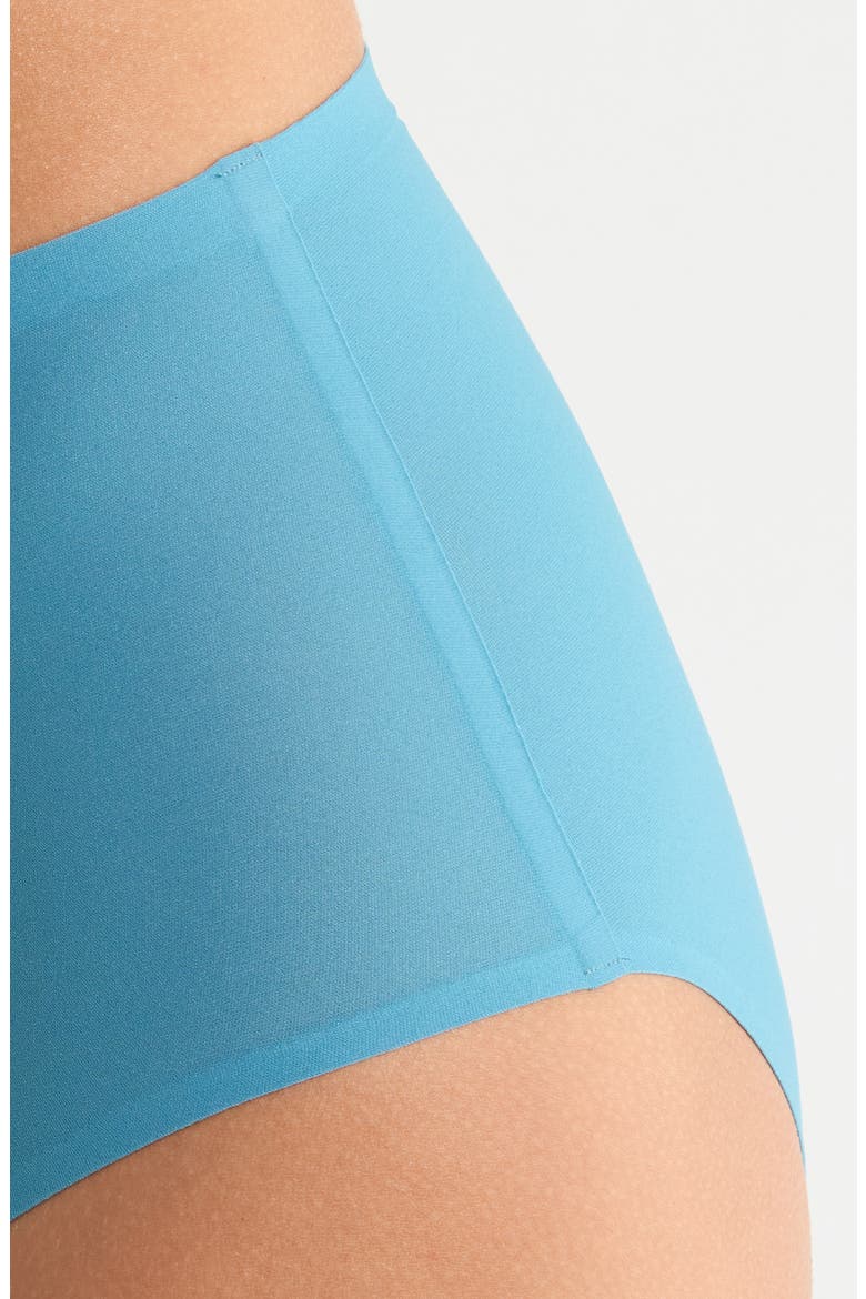Soft Stretch High Waist Briefs, Alternate, color, CLOUDY