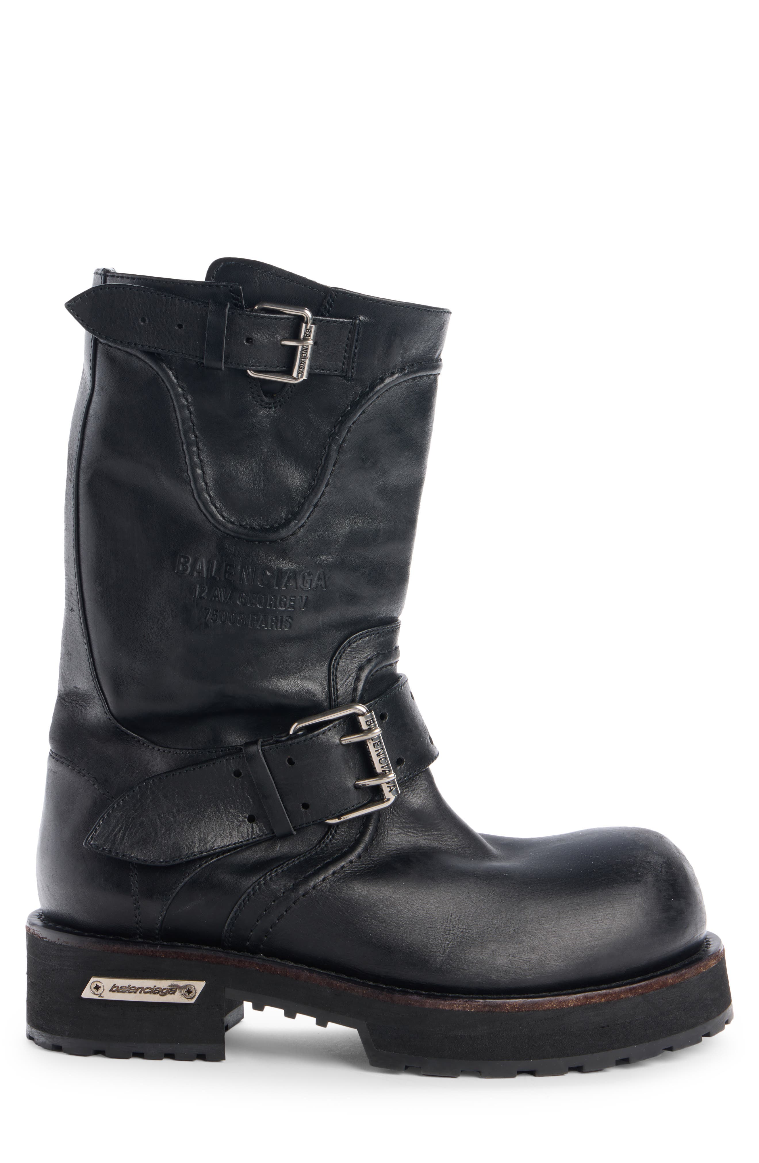Venom Engineer Boot, Alternate, color, 1080 BLACK/SILVER