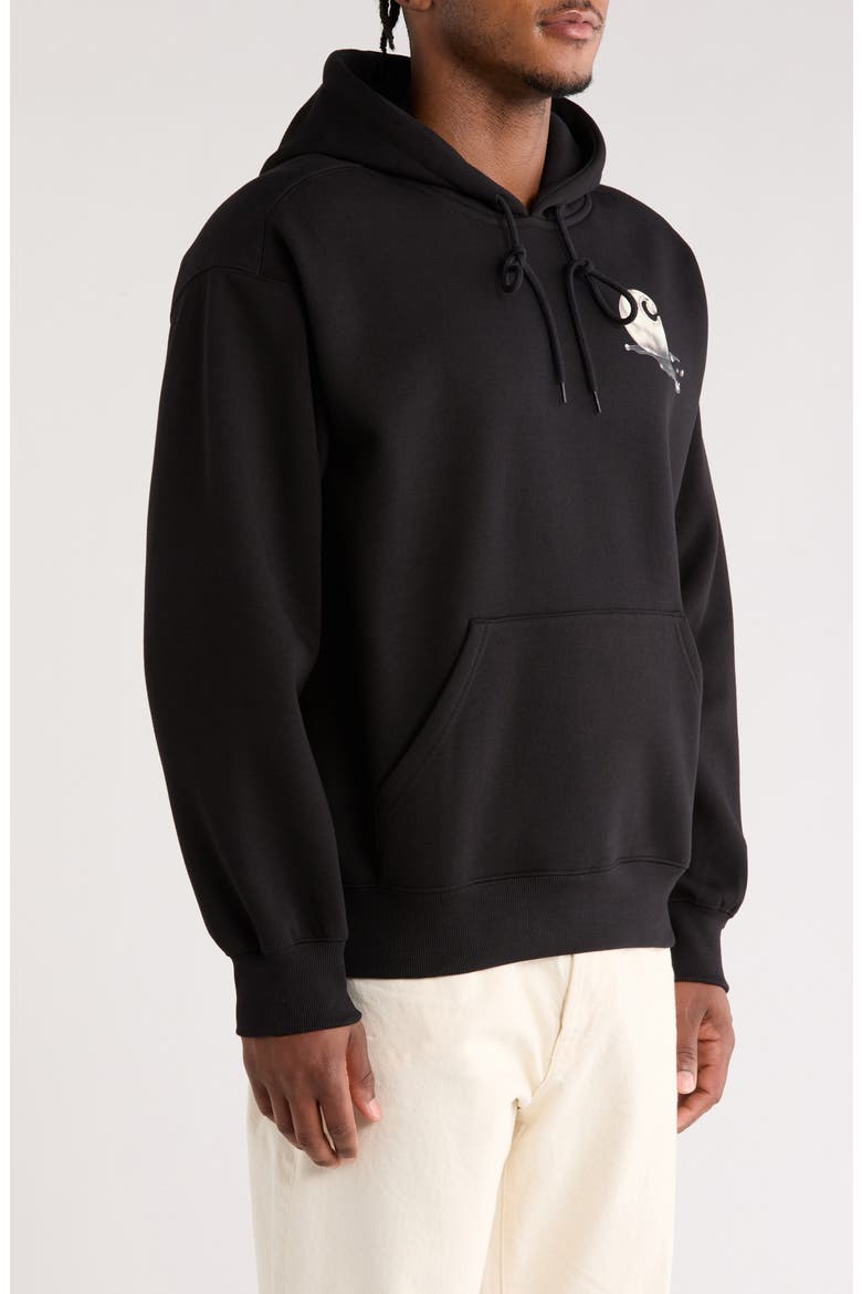 x Jake Garcia Graphic Hoodie, Alternate, color, BLACK