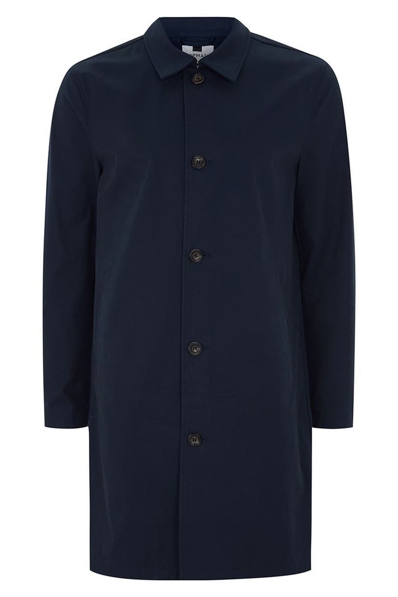 Single Breasted Topcoat, Alternate, color, DARK BLUE