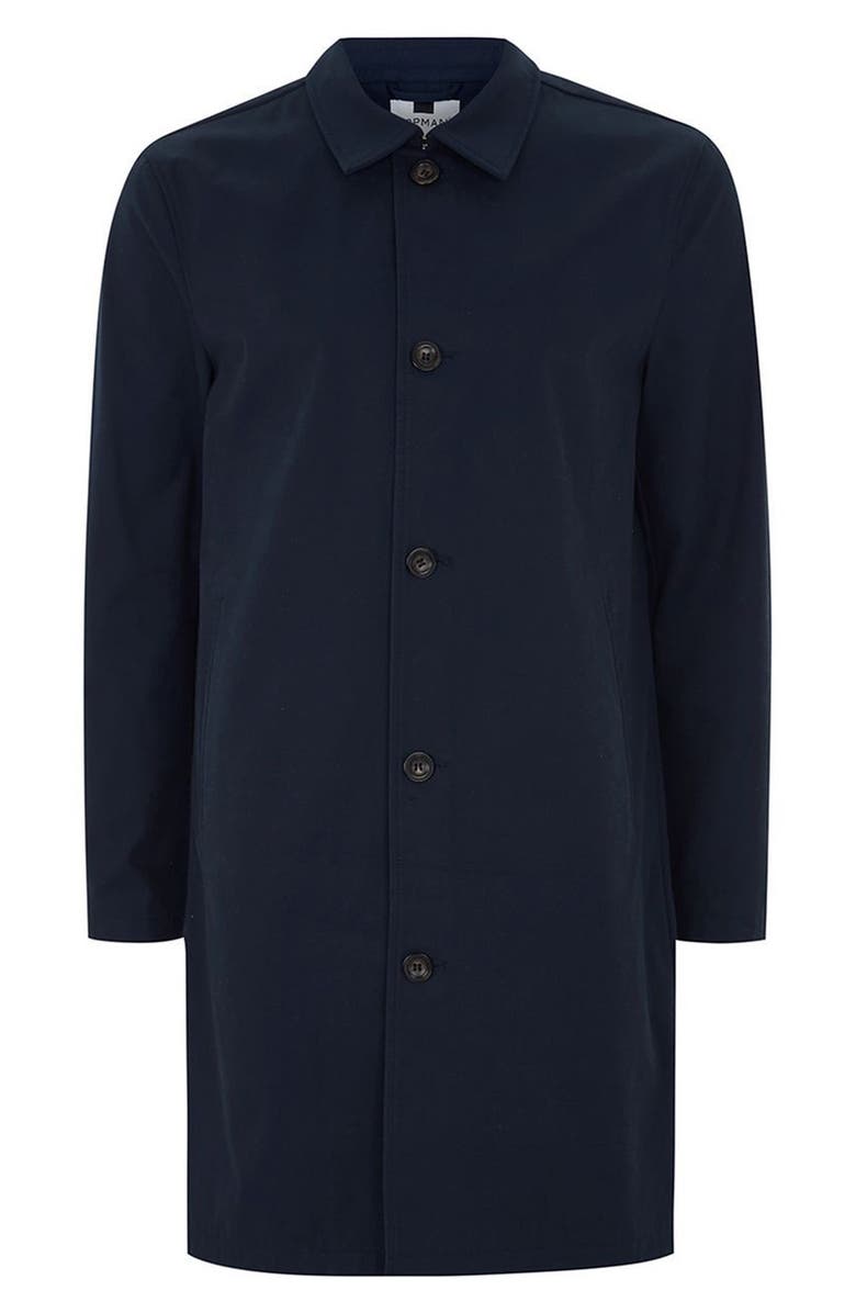 Topman Single Breasted Topcoat, Alternate, color,