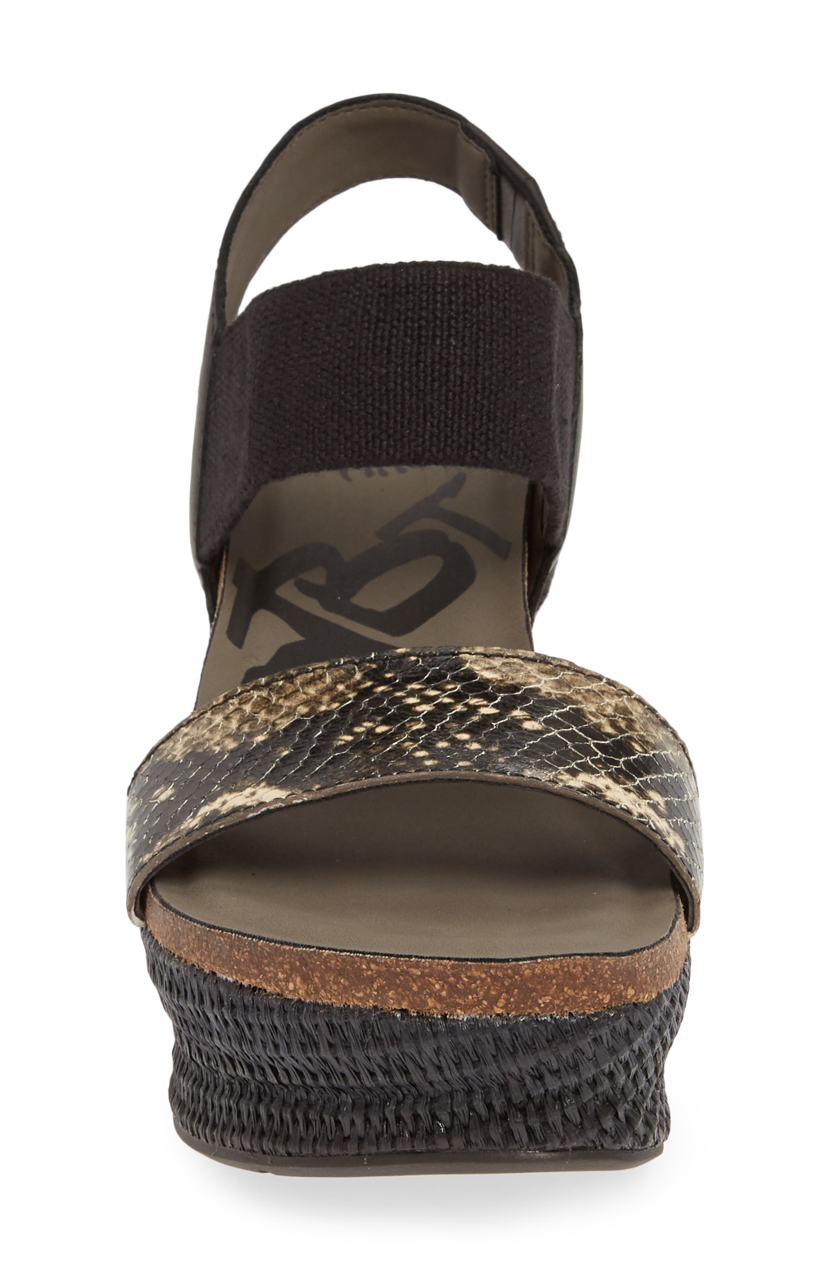 OTBT 'Bushnell' Wedge Sandal, Alternate, color, 