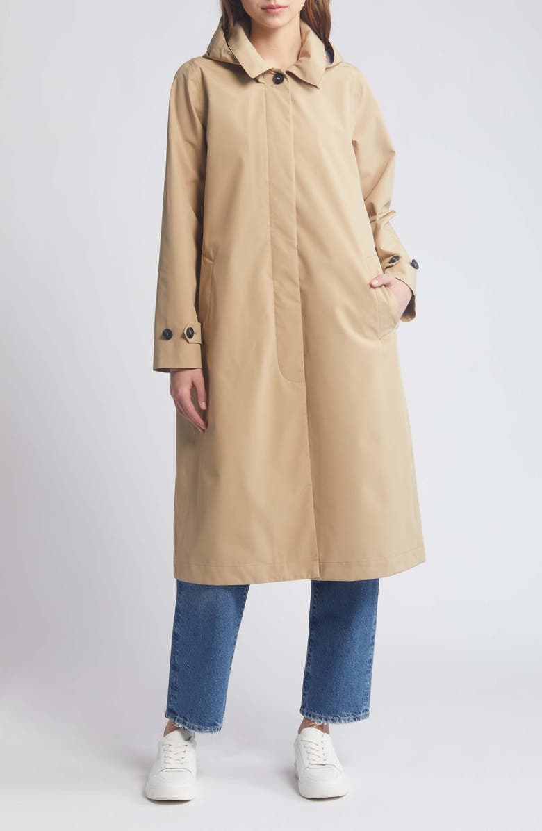 Save The Duck Asia Water Resistant Hooded Jacket, Main, color,