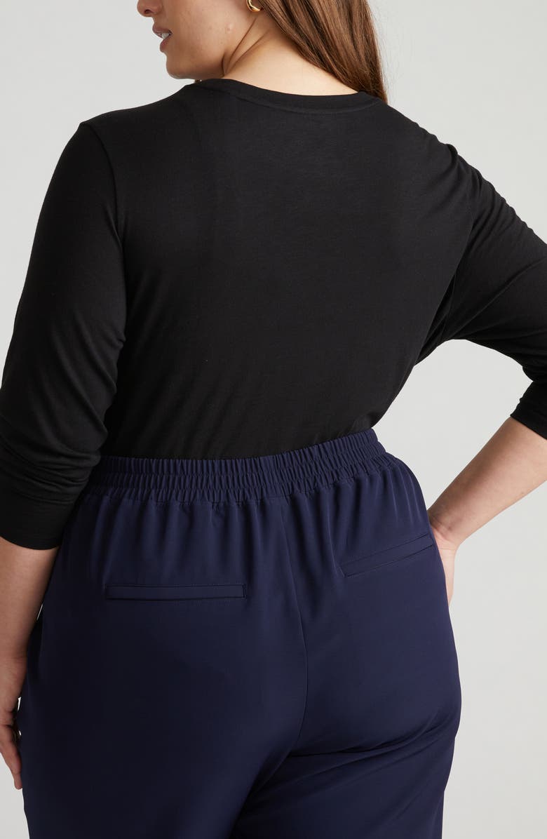 Universal Standard Light As Air Tie Front Top, Alternate, color, 