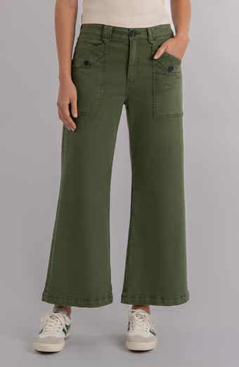 Meg High Waist Wide Leg Utility Pants