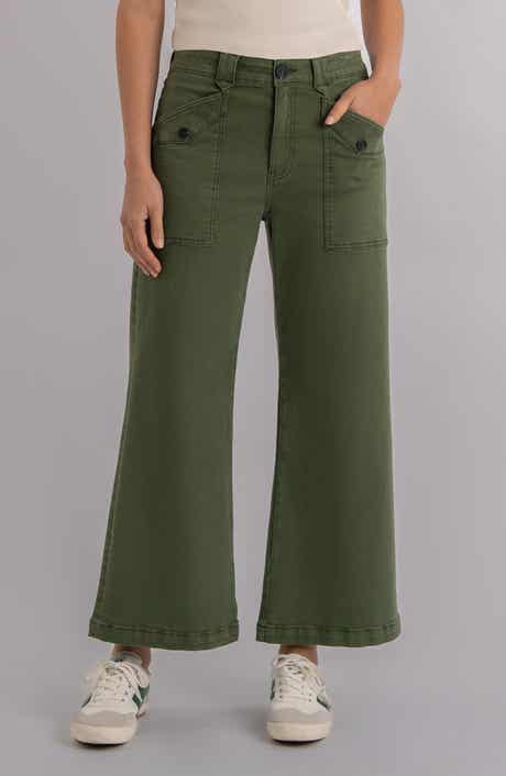 Meg High Waist Wide Leg Utility Pants