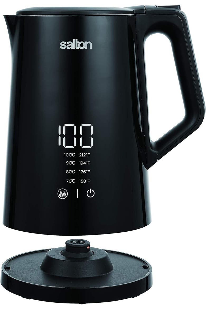 Cool Touch Digital Kettle, Alternate, color, Black