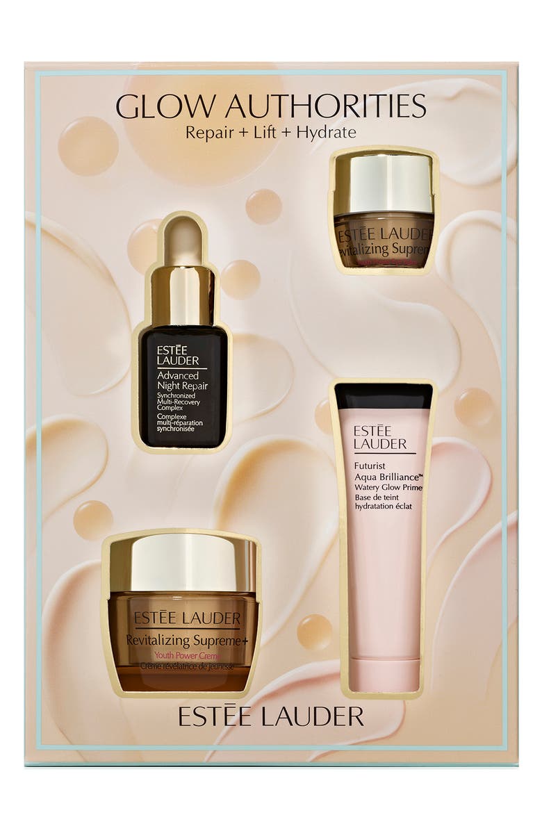 Estée Lauder Glow Authorities Skin Care Starter Set (Limited Edition) $106 Value, Main, color,
