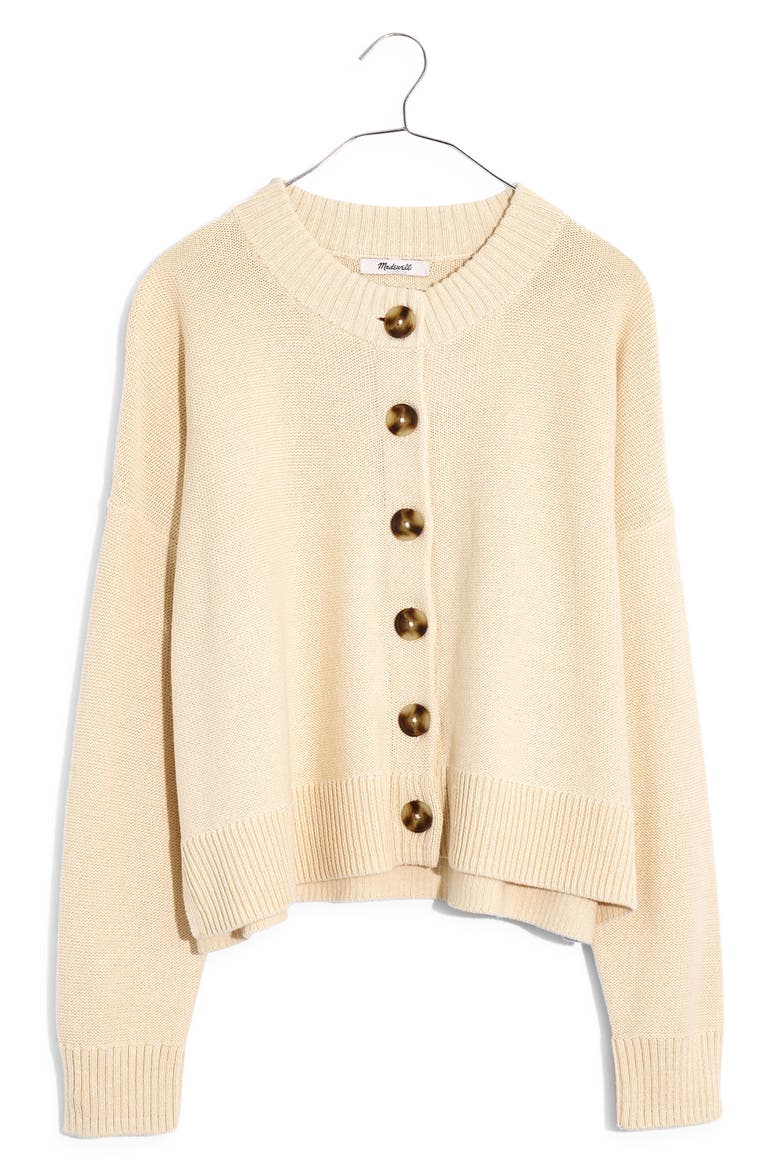 Broadway Cardigan Sweater, Alternate, color, MUTED ALABASTER