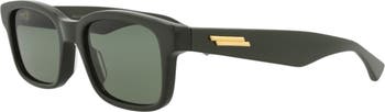 53mm Square Sunglasses