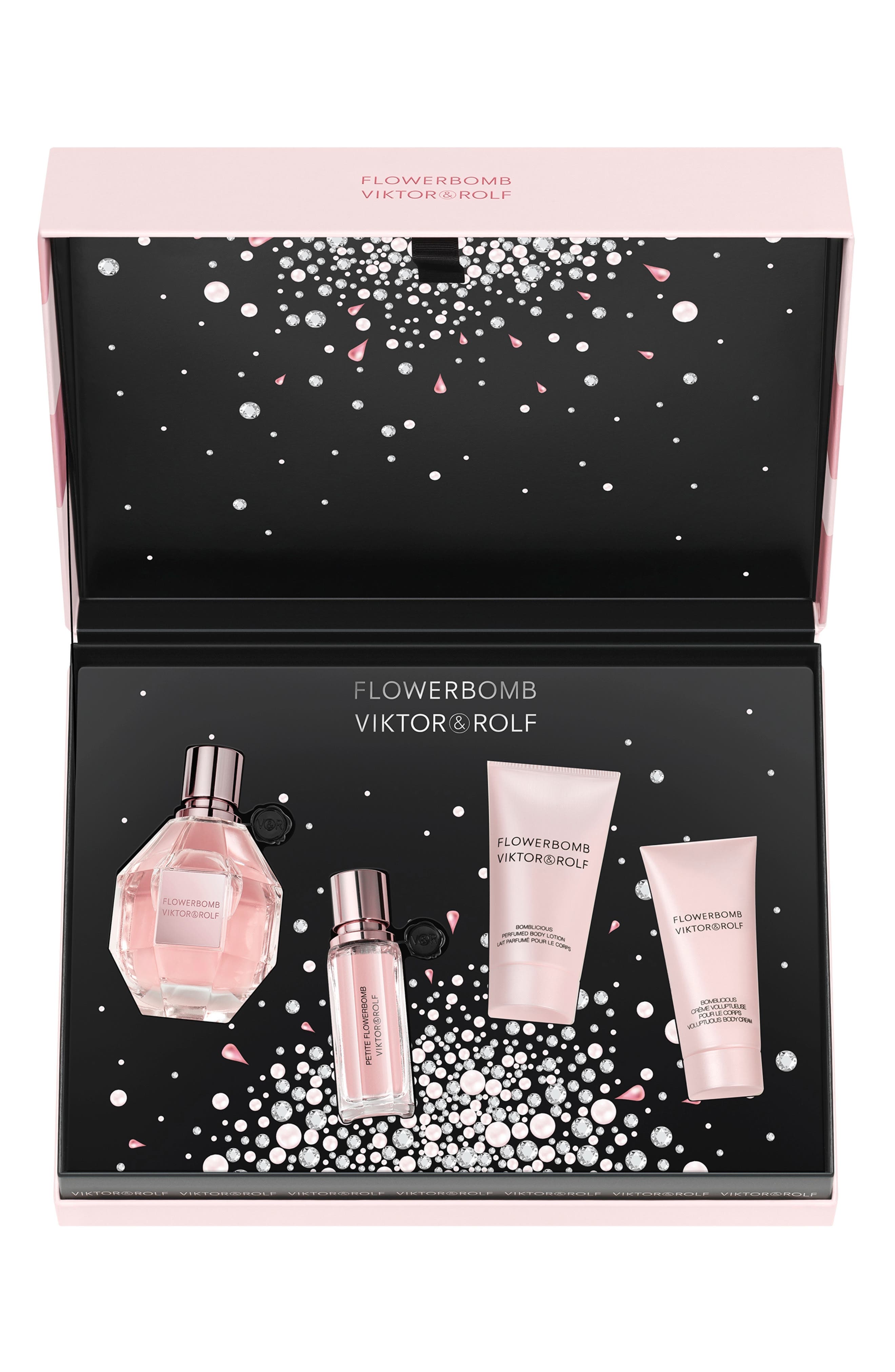 Viktor&Rolf Flowerbomb 4-Piece Fragrance Gift Set $273 Value