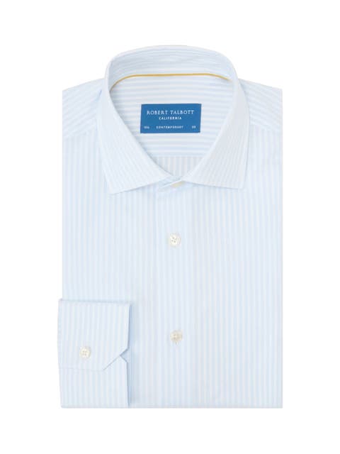 Reynolds Dobby Stripe Contemporary Fit Shirt