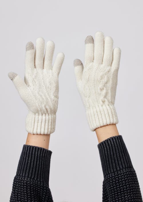 Hat Attack Frosty Touch Glove In Neutral