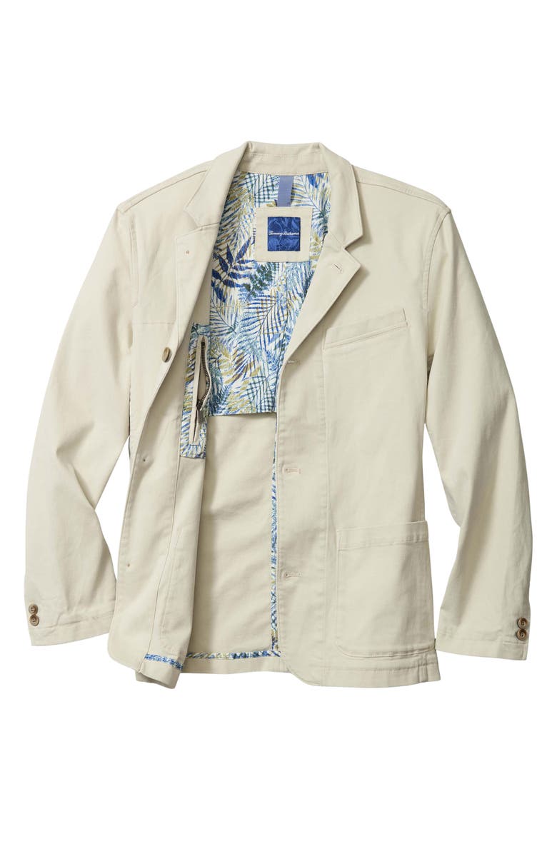 Tommy Bahama Cabo Coast Tan Stretch Cotton Blend Sport Coat, Alternate, color, Khaki Sands