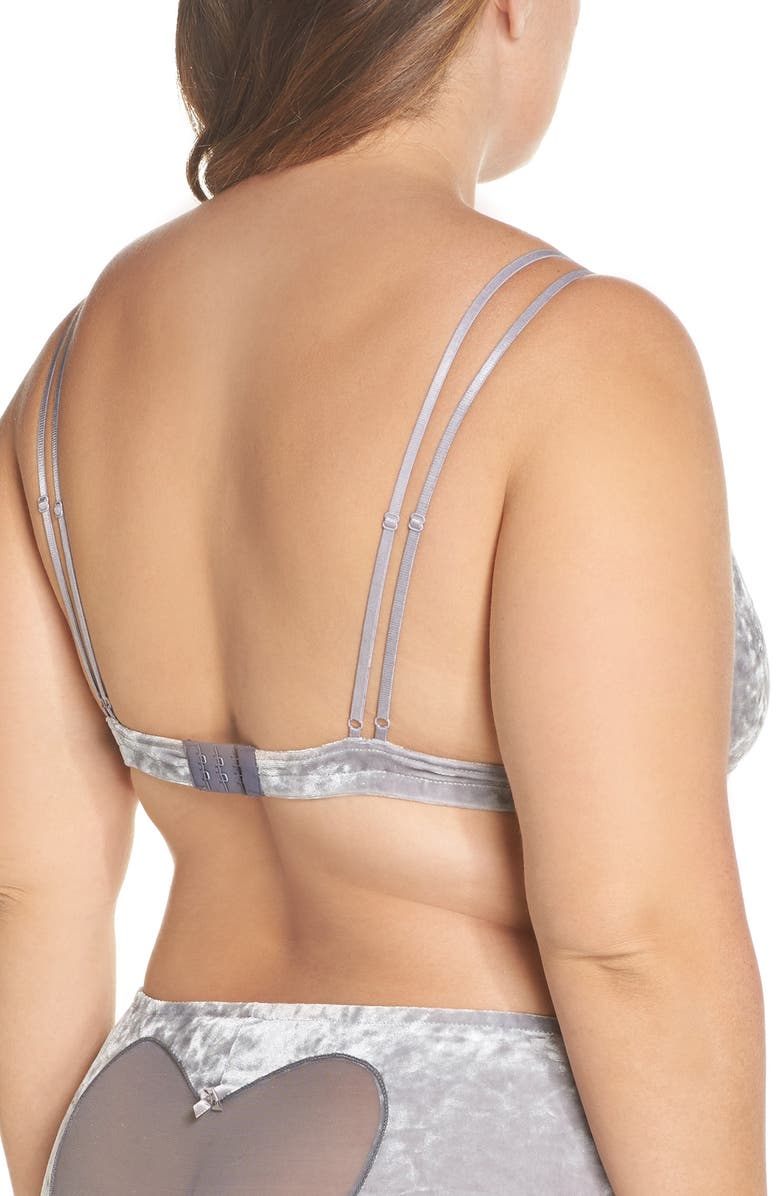 Only Hearts Velvet Underground Bralette, Alternate, color, 