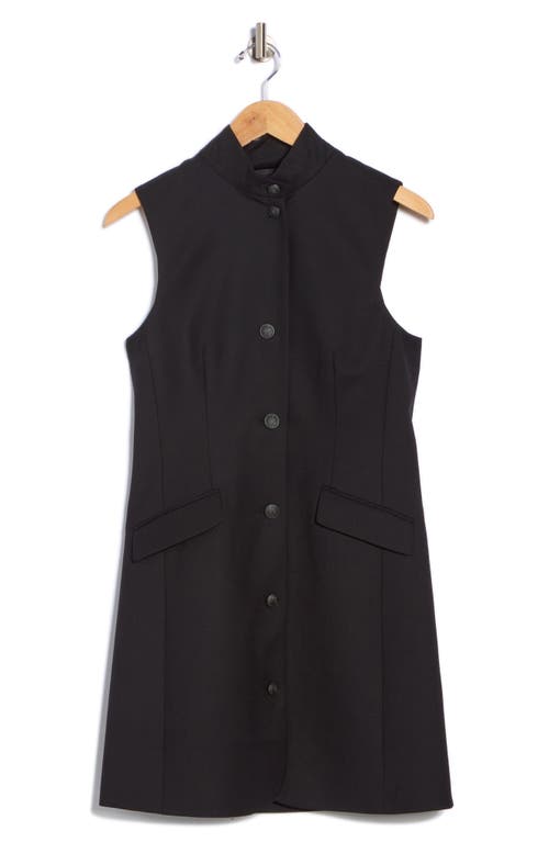 Rag & Bone Sadie Wool Blend Shift Dress In Black