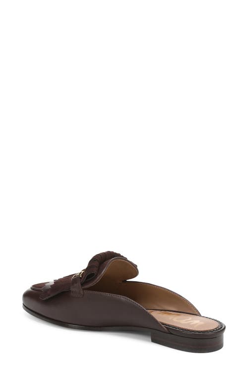 Sam Edelman Lainey Kiltie Bit Loafer Mule In Brown