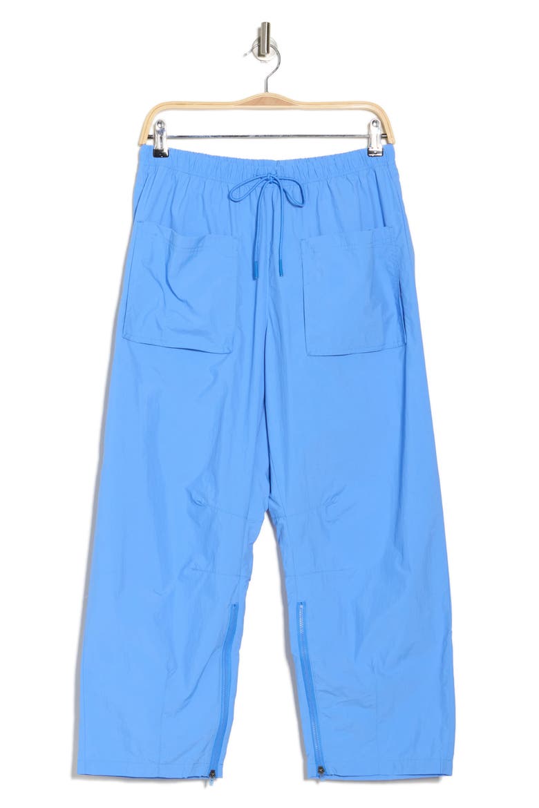 Fly By Night Water Resistant Crop Hiking Pants, Alternate, color, RIVIERA BLUE