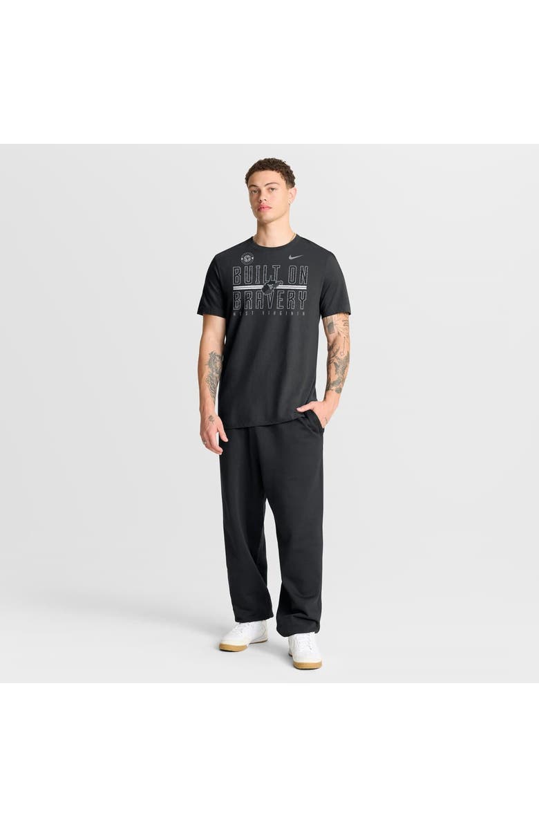 Nike Men's Nike Black West Virginia Mountaineers Built on Bravery T-Shirt, Alternate, color, Black
