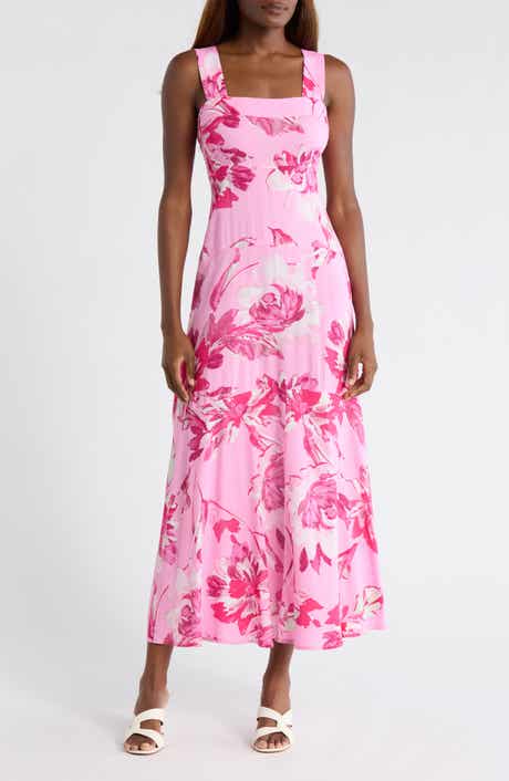 Floral Tiered Maxi Dress