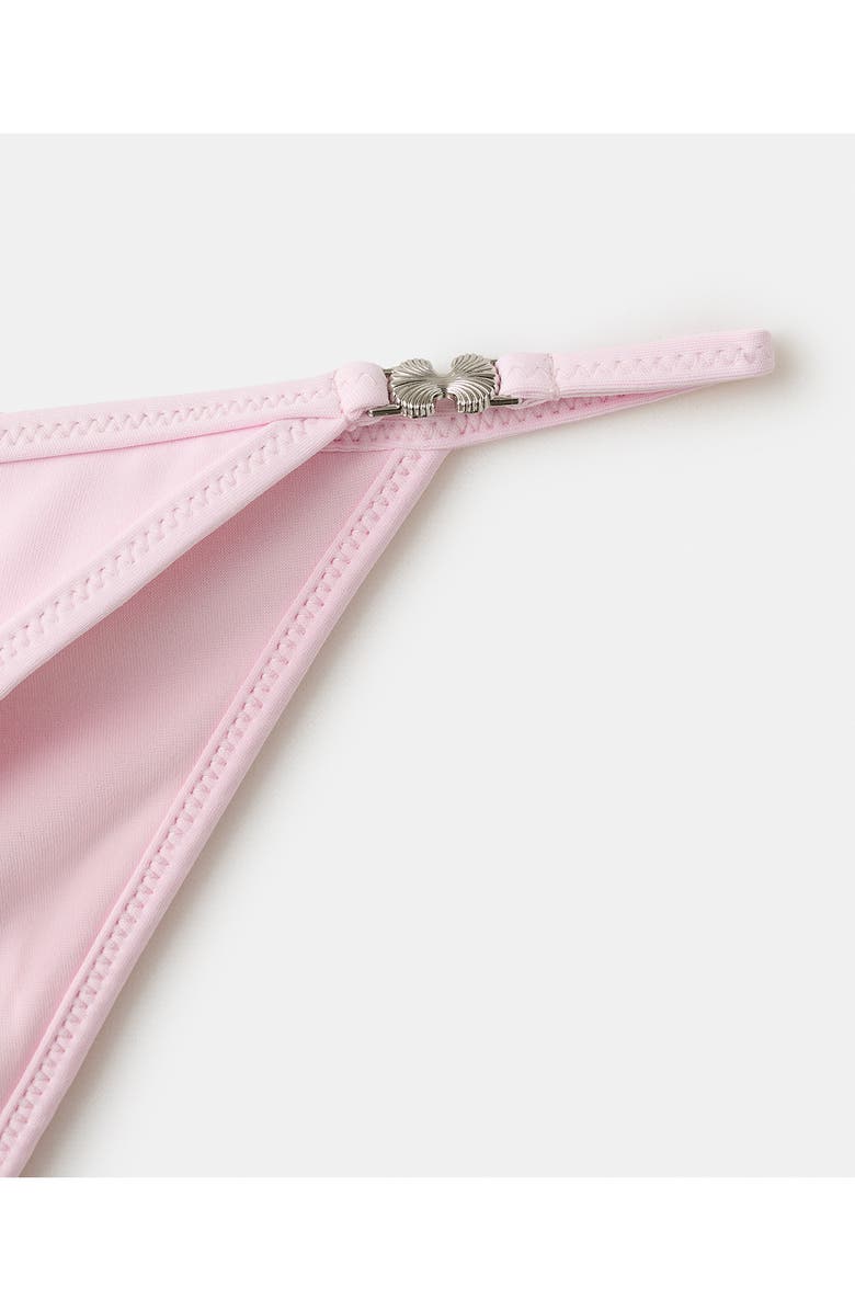 MANGO Hardware Detailed Bikini Bottoms, Alternate, color, Light Pink