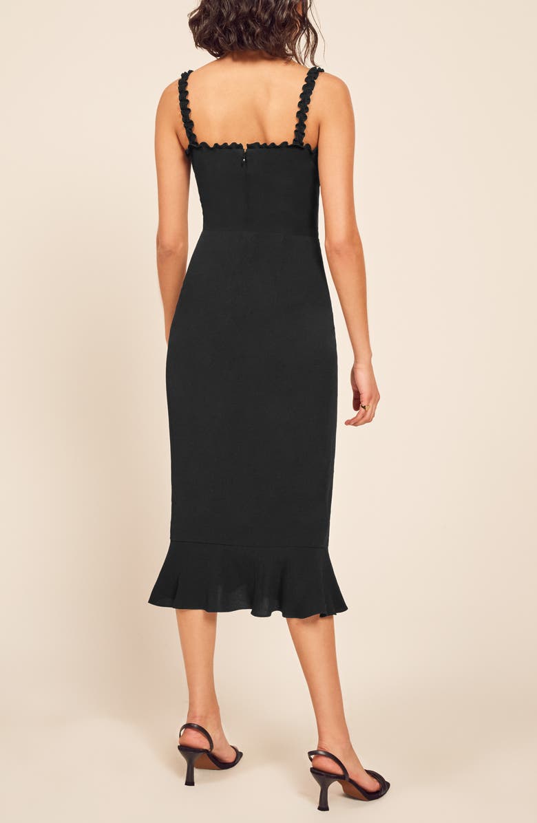 Reformation Wilshire Body-Con Dress, Alternate, color, 