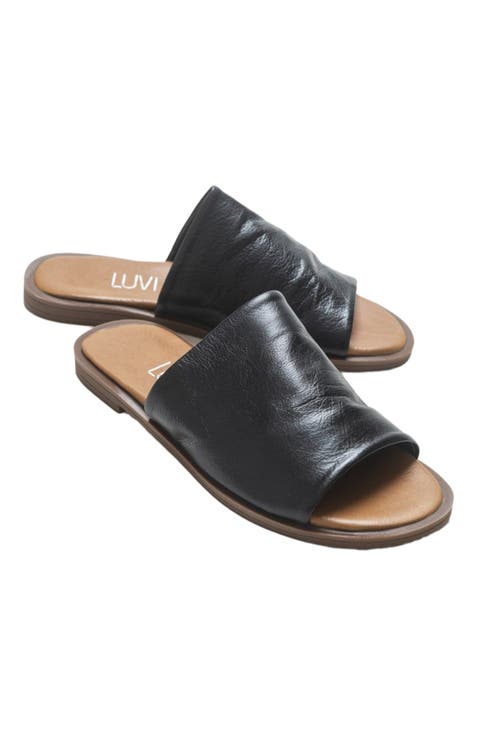 Clau Leather Sandal (Women)