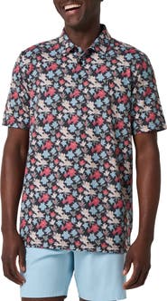 TravisMathew Featherweight Fairway Floral Polo