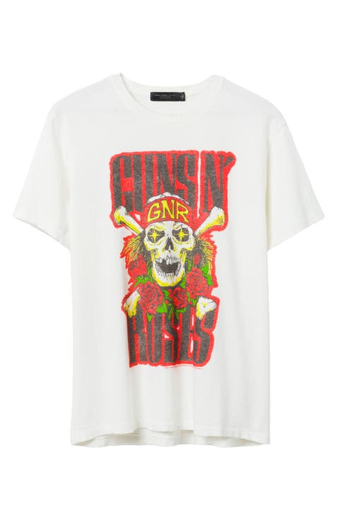 Guns N' Roses North American Tour Cotton Graphic T-Shirt