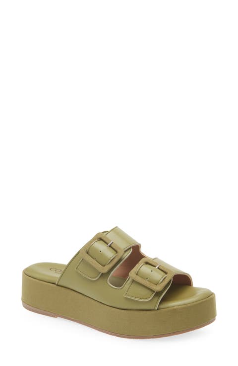 Karson Platform Slide Sandal (Women)