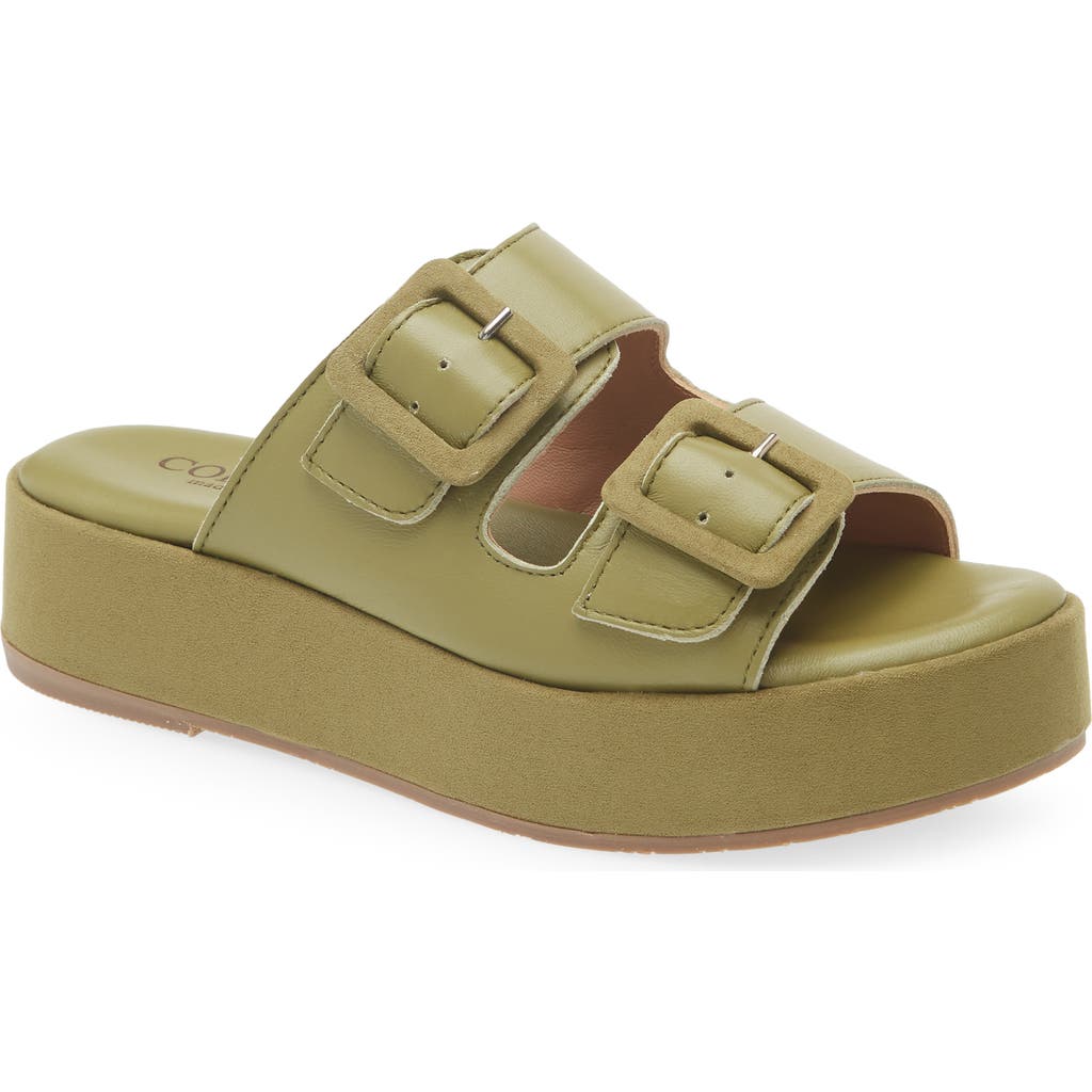 Cordani Karson Slide Sandals In Militare
