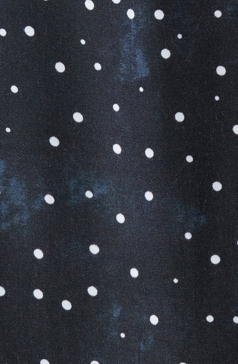 John Varvatos Rodney Hidden Placket Button-Up Shirt, Alternate, color, Black