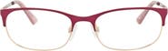 McQueen 53mm Oval Optical Glasses