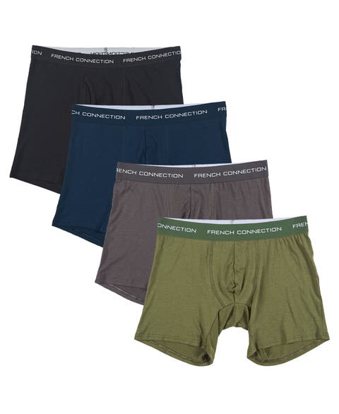 Cotton Modal Boxer Brief 4 Pack