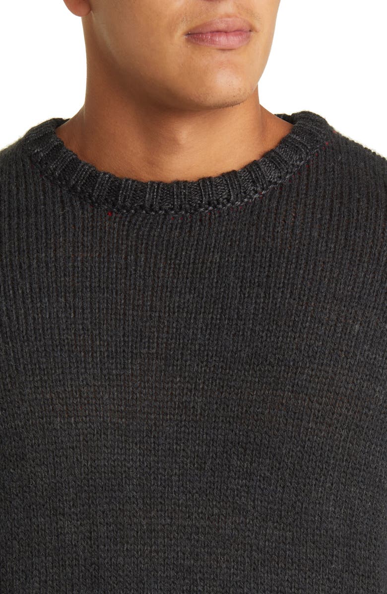 Rainforest The Avalanche Rib Knit Crewneck Sweater, Alternate, color,