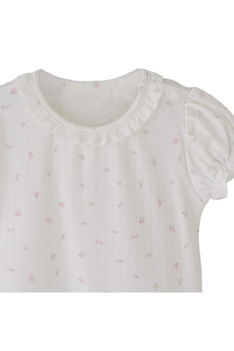 Floral Puff Set, Alternate, color, Pink