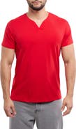 XRAY Split Neck T-Shirt