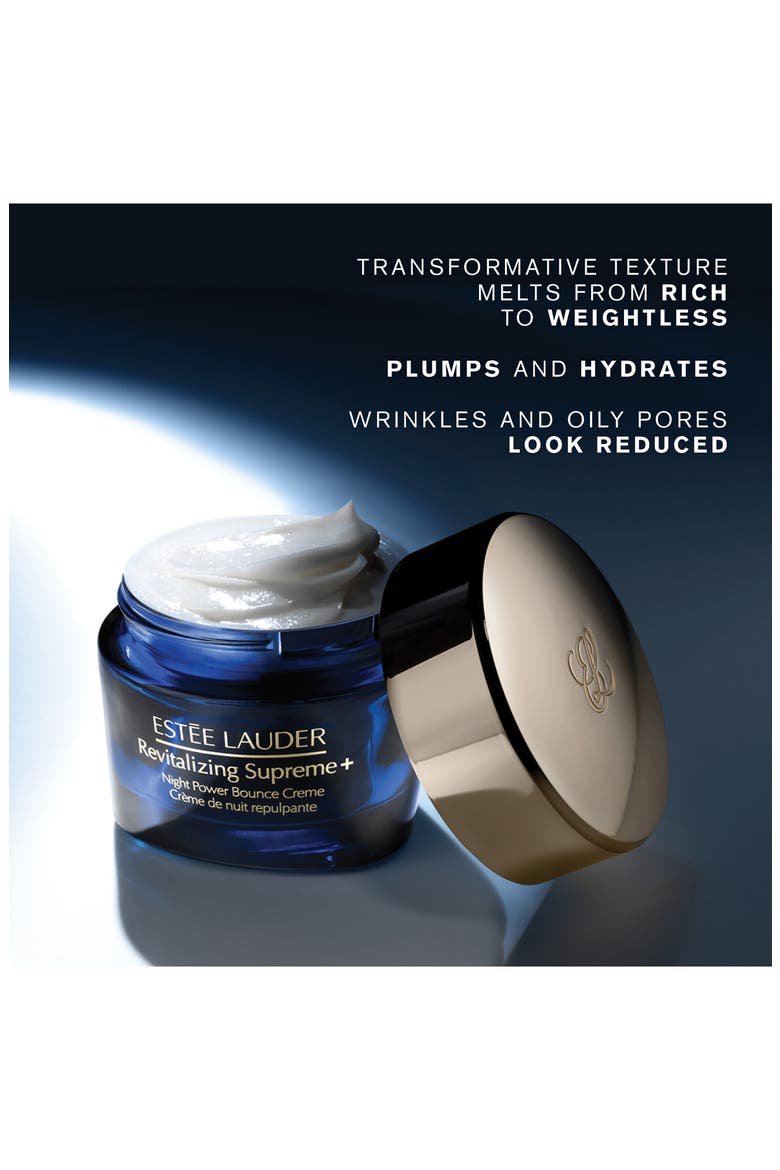 Revitalizing Supreme+ Night Power Bounce Cream Moisturizer with