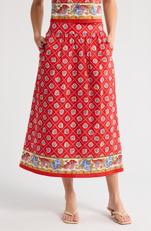 Josefina Cotton Blend Skirt