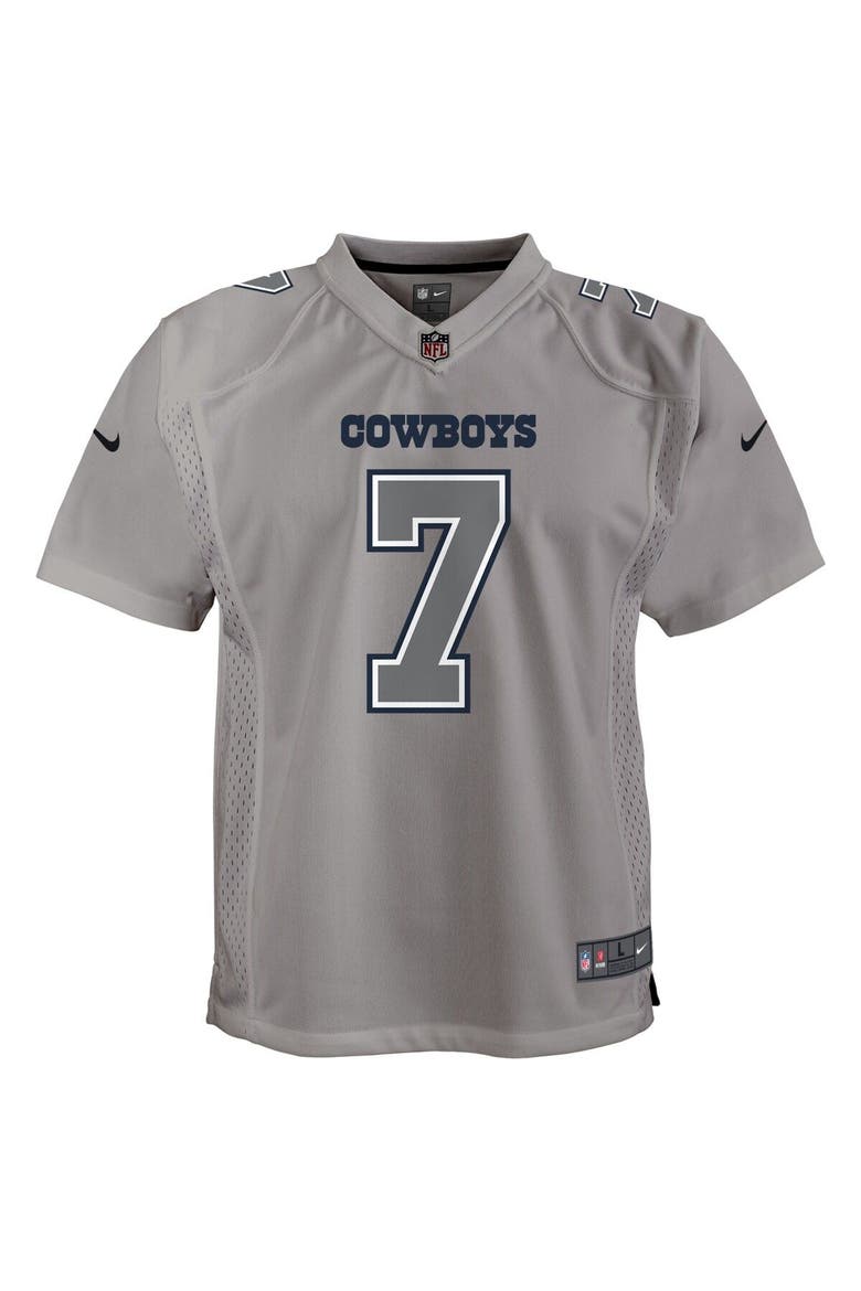 Youth Nike Trevon Diggs Gray Dallas Cowboys Atmosphere Game Jersey, Alternate, color, Gray