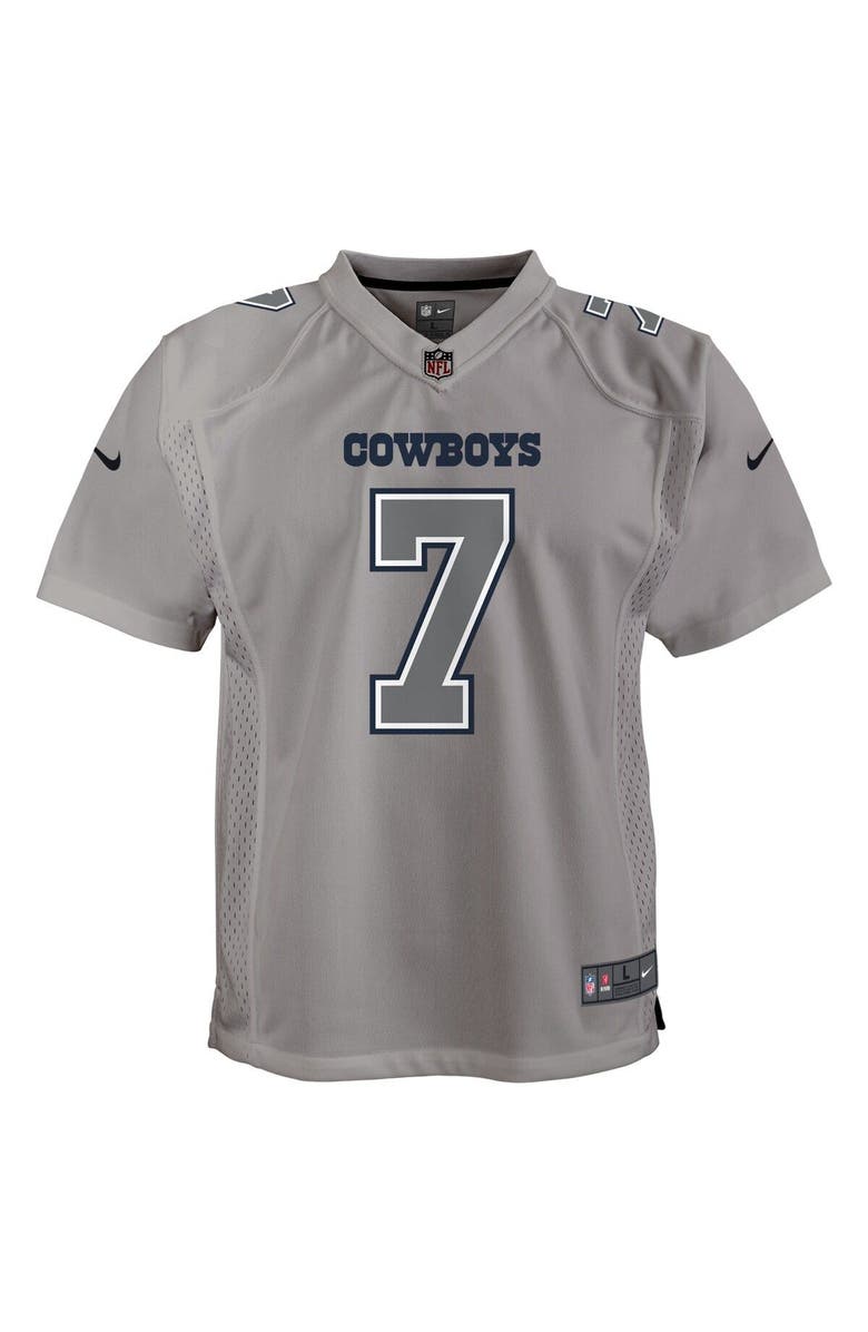 Nike Youth Nike Trevon Diggs Gray Dallas Cowboys Atmosphere Game Jersey, Alternate, color, Gray