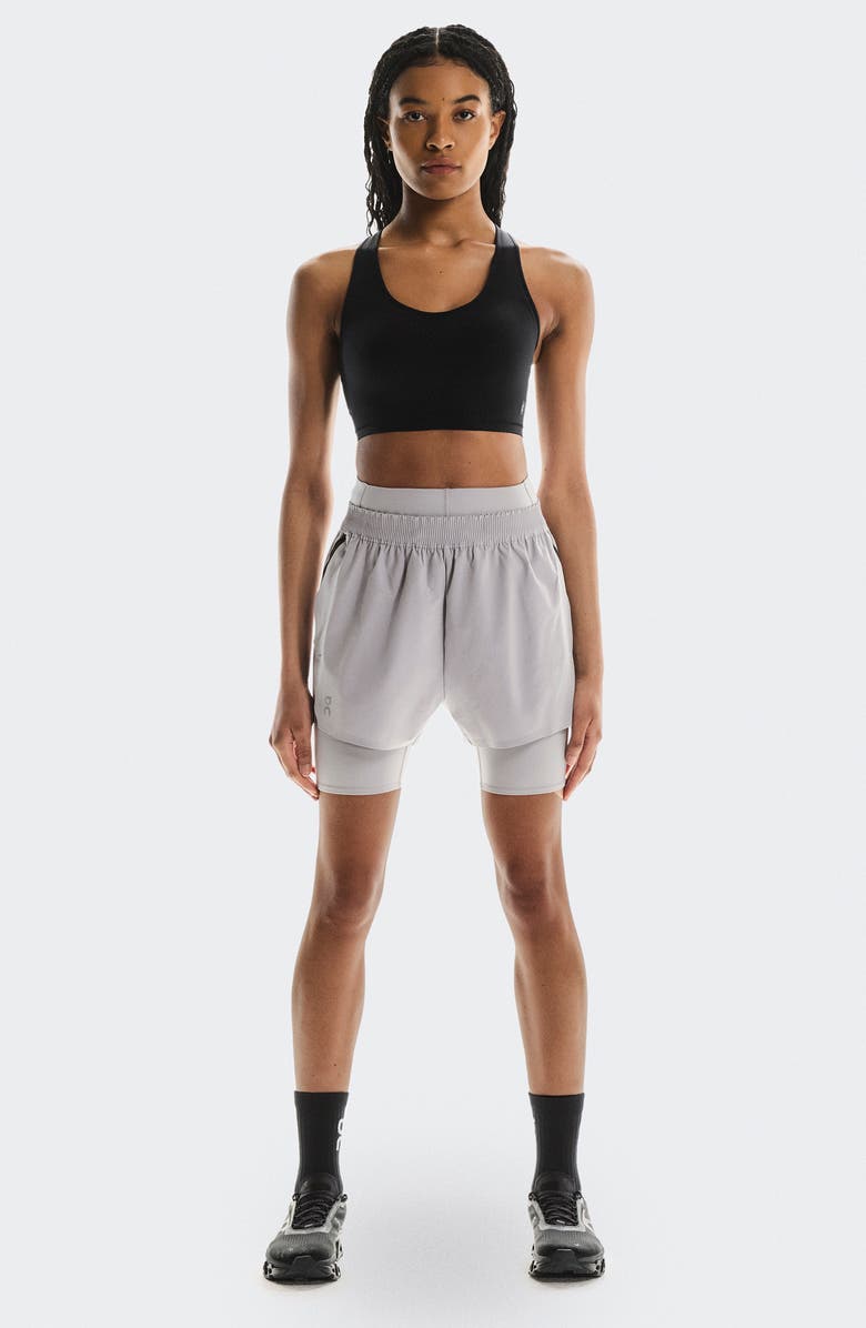 On Training Sports Bra, Alternate, color, Black