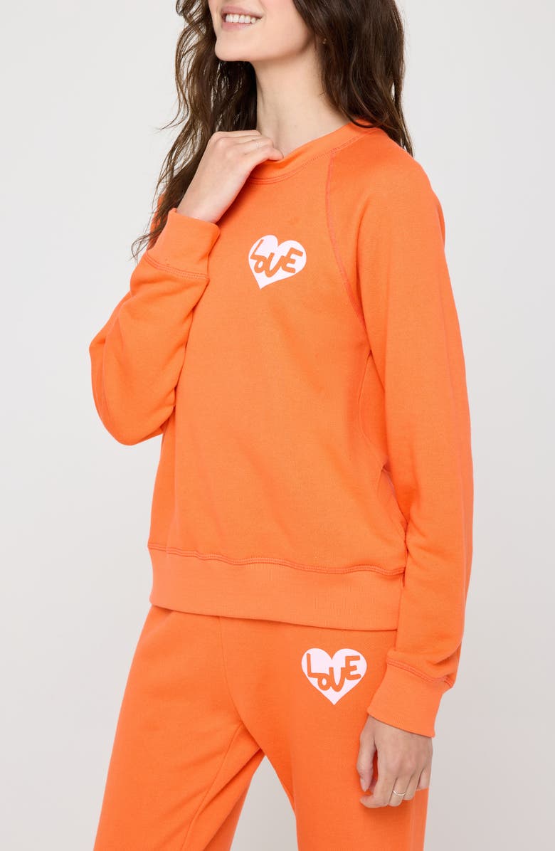 Spiritual Gangster Heart Forever Graphic Sweatshirt, Alternate, color, Phoenix