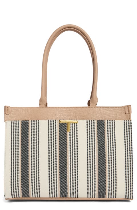 Delano Stripe Tote Bag