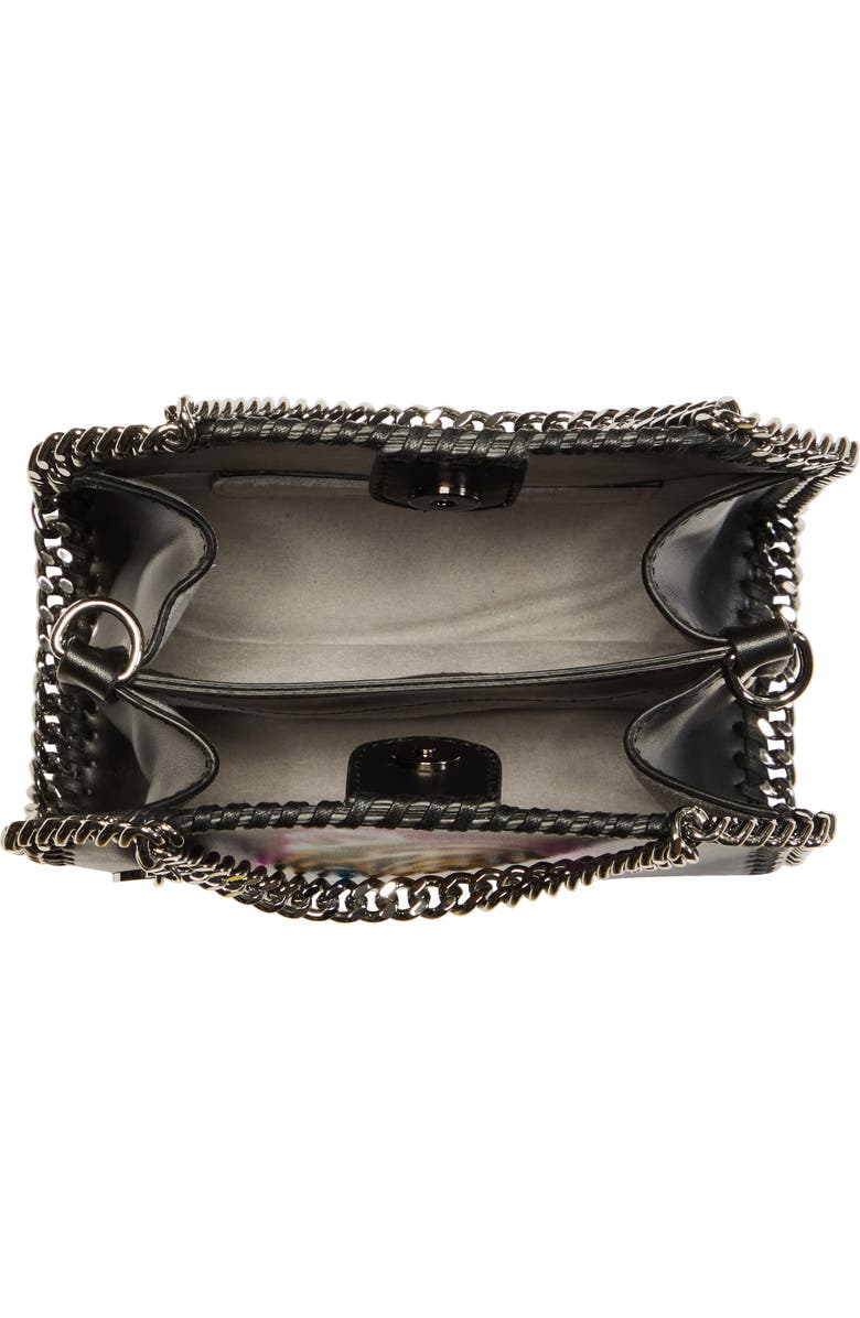 Stella McCartney Small Falabella Tiger Print Faux Leather Tote, Alternate, color,