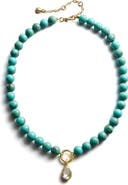 BaubleBar Janette Beaded Pendant Necklace