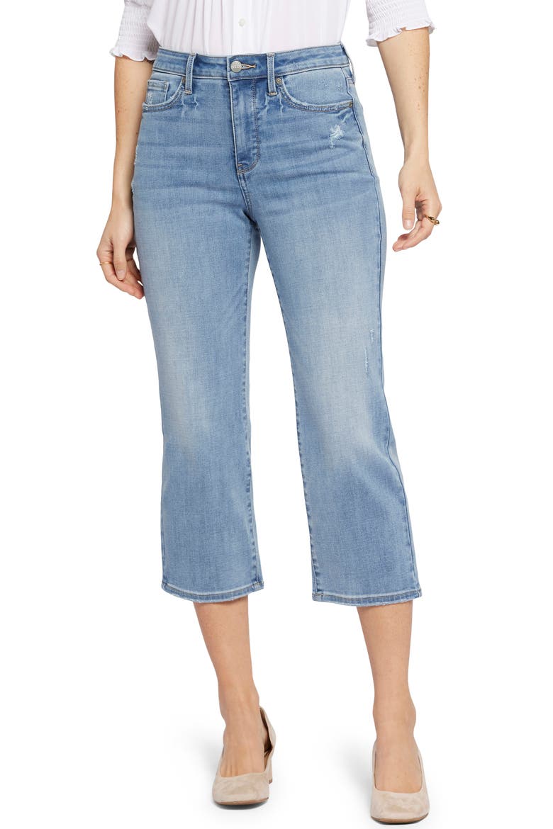 Joni High Waist Relaxed Capri Jeans, Main, color, LAKEFRONT